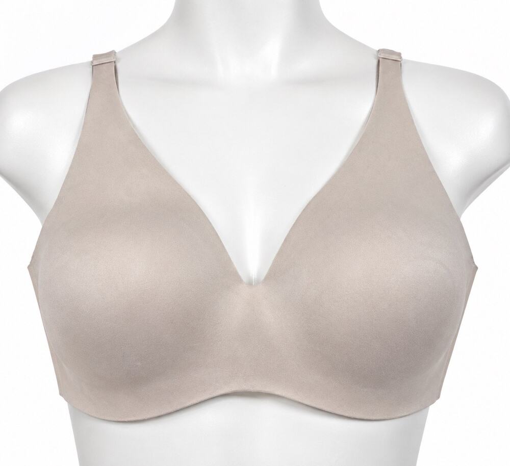 Wacoal Flawless Comfort Wire Free T-Shirt Bra XL D/DD Nude 856326